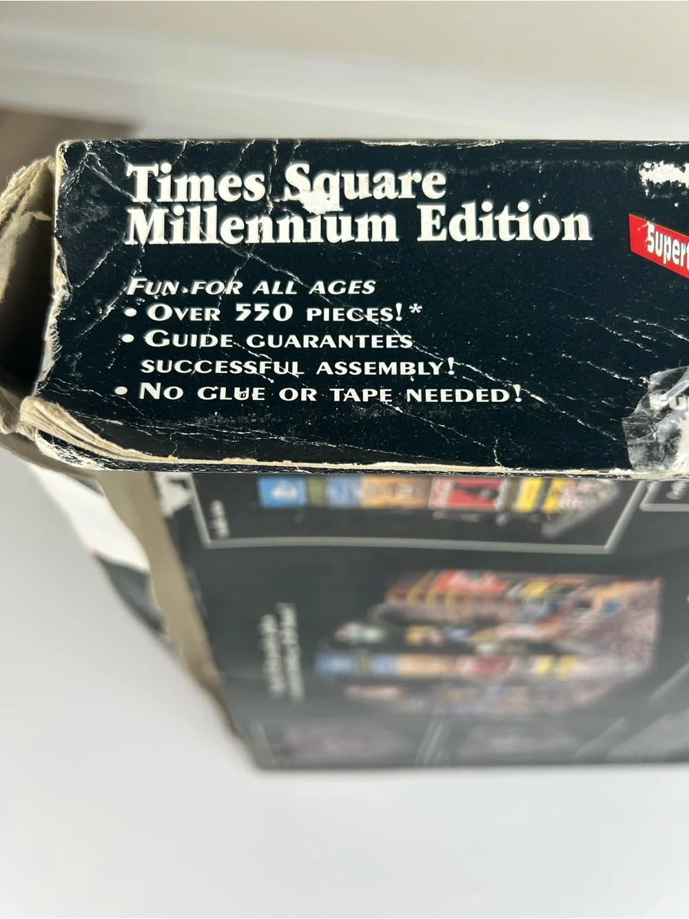 Supertek 3D Times Square Millennium Edition Puzzle 550+ Pc Glow Dark 1999